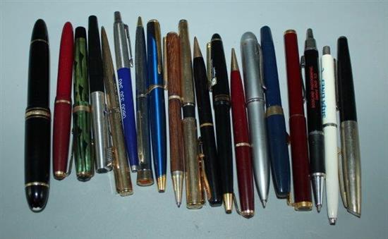 Collection of fountain pens